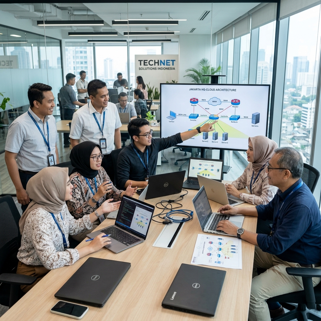 Managed service internet Medan - tim GMTEK
